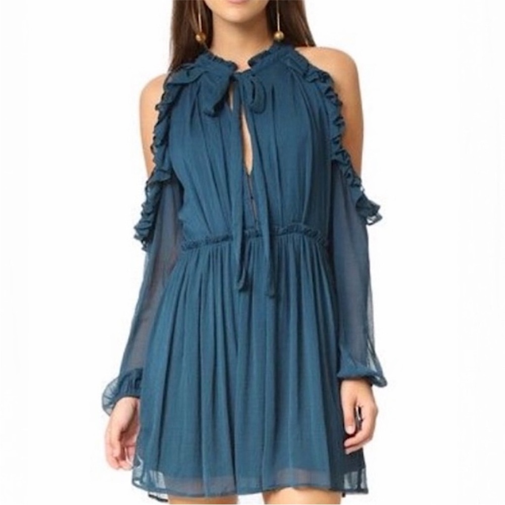 Free People You And I Cold Shoulder Mini Dress Small 2. NWT